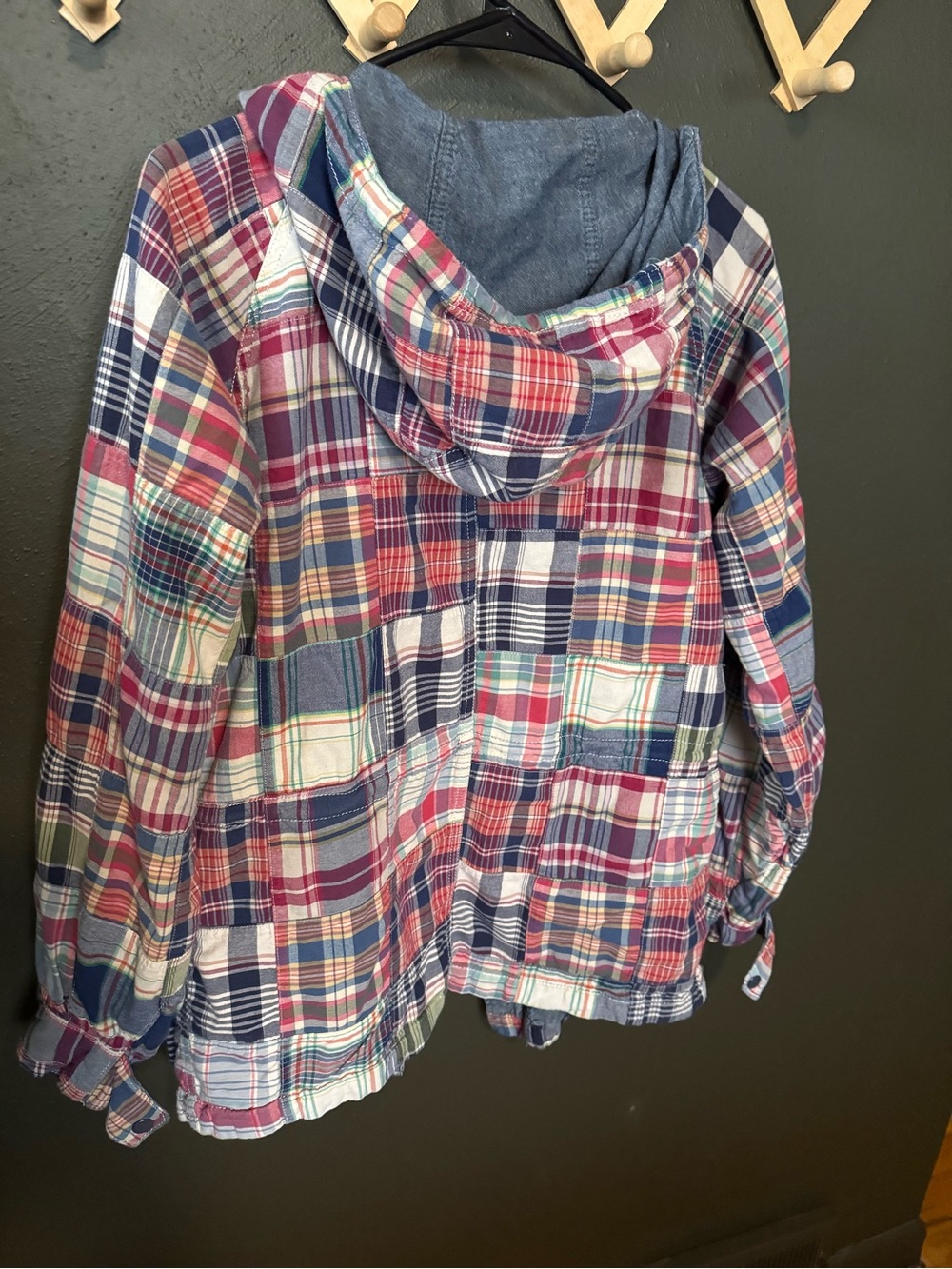 Denim & Supply Ralph Lauren Plaid Patchwork Jacket - Picture 2 of 5